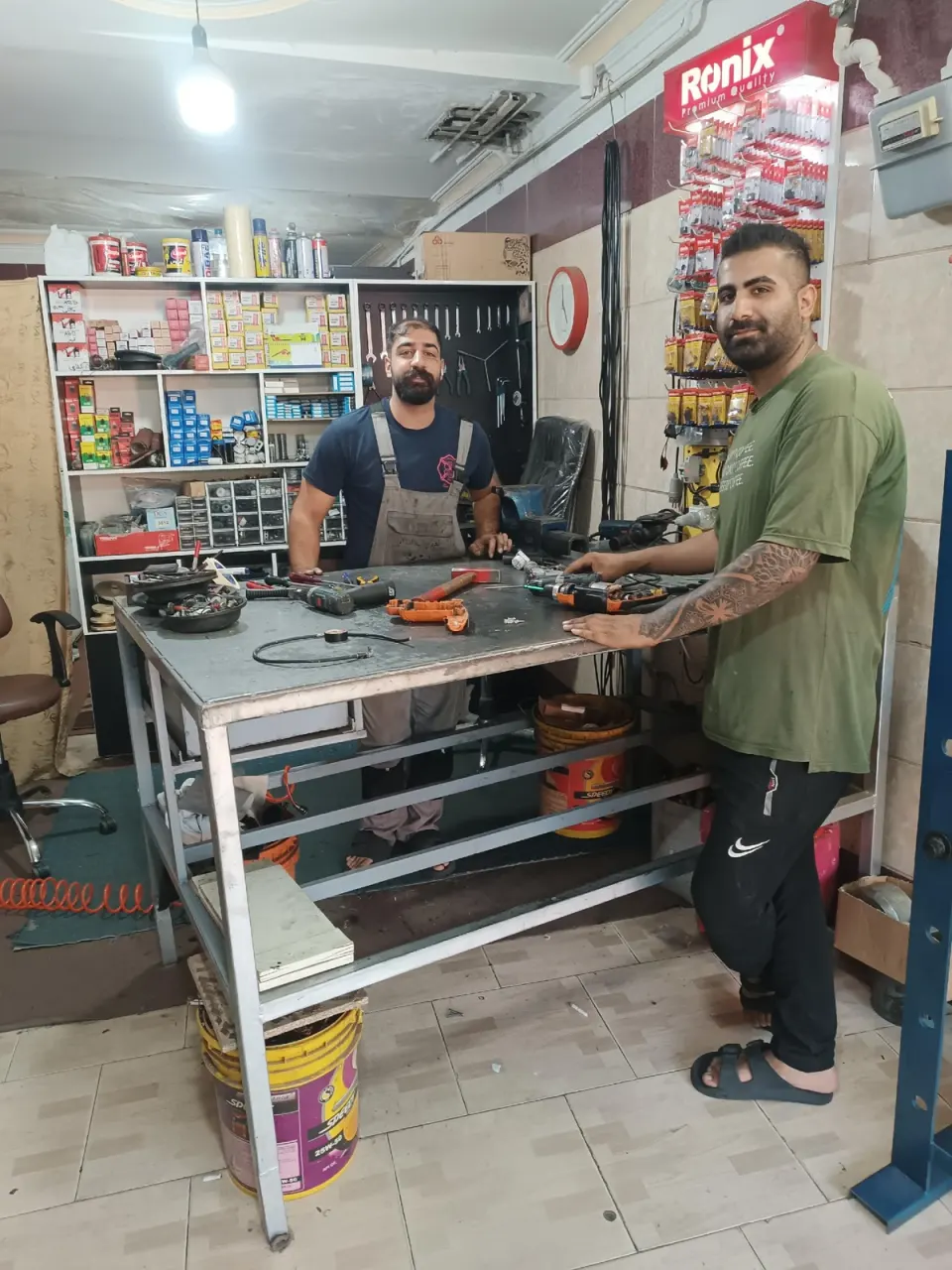 سیم پیچی وتعمیرات ابزار رشیدی