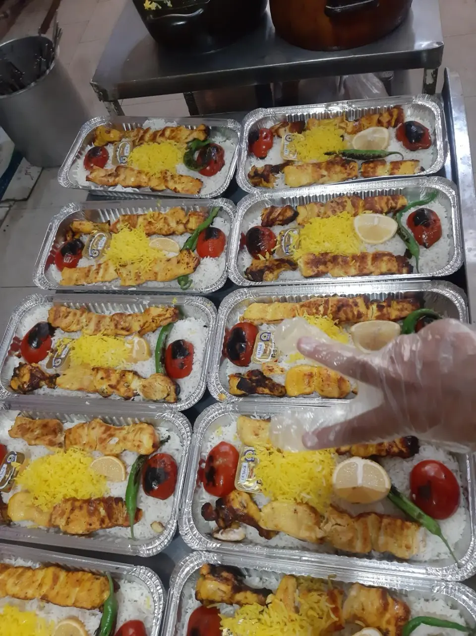 تهیه غذای سهیل