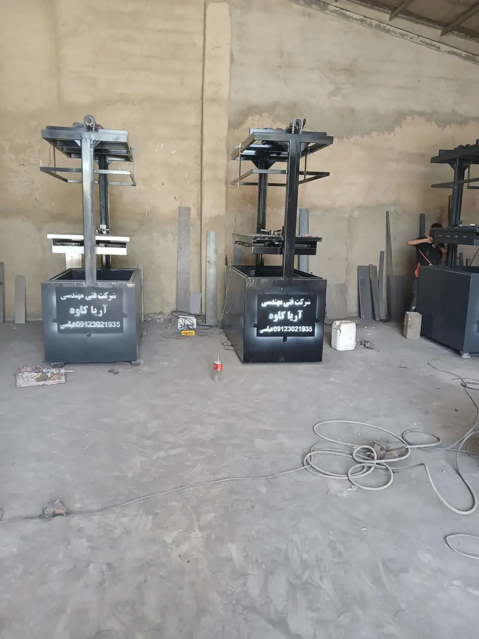 گاوصندوق آسانسوری ویترینی آریا کاوه