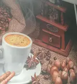کافه قهوه اسطوره در قاسم‌آباد مشهد
