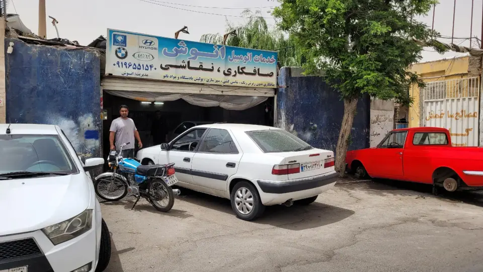 صافکاری ونقاشی انوش