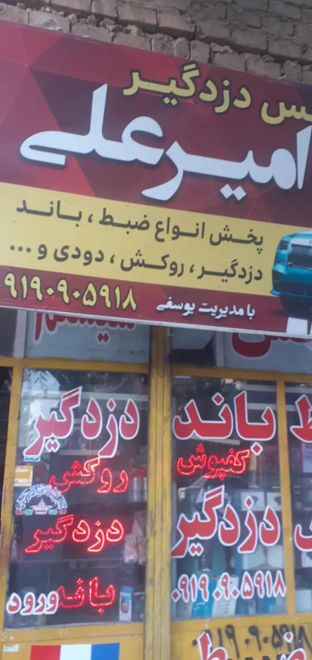 لوکس دزدگیر امیر علی
