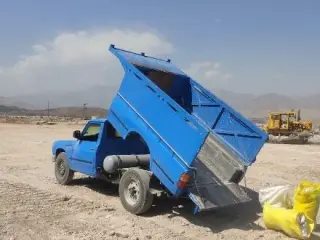 حمل نخاله با نیسان و خاور فقط تهران