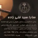 سارا سید قلی زاده وکیل پایه یک دادگستری