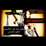 فاطمه آقاجانی وکیل پایه یک دادگستری