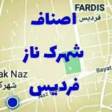 اصناف شهرک ناز و فردیس