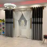گالری پرده دکورا انواع پارچه های ترک /حریر/زبرا/تورهای اسپرت