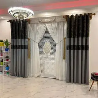 گالری پرده دکورا انواع پارچه های ترک /حریر/زبرا/تورهای اسپرت