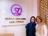 اکستنشن مژه سارا دماوندی