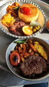 کباب تابه ای مخصوص حاج حسین