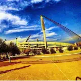 زمین تنیس تختی در افسریه