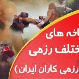 بزرگان رزمی وکاراته ایران