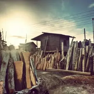 کارگاه چوب قائم