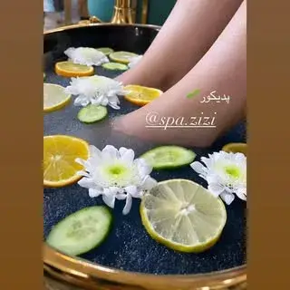 اسپا(پدیکور)و پارافین تراپی دست و پا