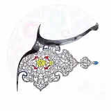 مسلم میان آبی