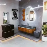 روشویی کابینتی،شیرآلات،کاشی و سرامیک