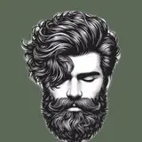 ریحانه رفیع|ریش|سبیل|مو|ریزش مو|آلوپسی|ریزش سکه ای|پسوریازیس