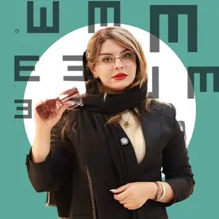 معاینه چشم و عینک نگاه ایوان