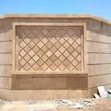 اجرای نمای ساختمان.سنگ و سفال.طراحی نما