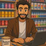 فروشگاه رنگ هاشمی