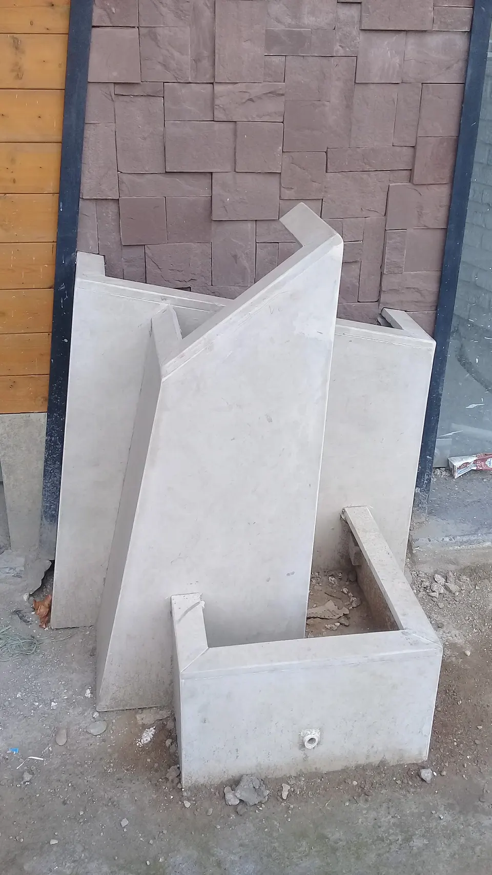 سنگ کاری نما ساختمان ساسانی