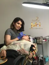 آرایش دائم صورت محبوبه حصاری