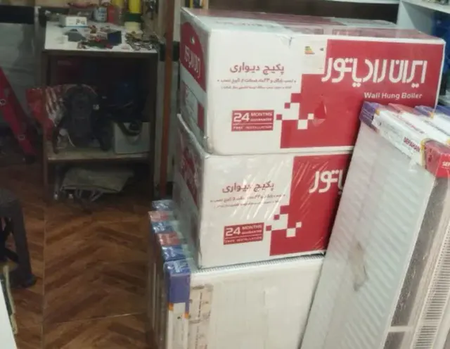 تعمیرات ونصب پکیج و کولر گازی