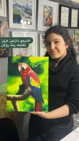 آموزشگاه نقاشی تابلو رنگ