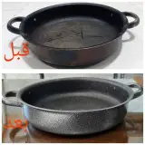 بازساری ظروف مهام تفلون