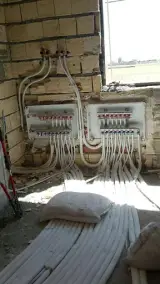 لوله کشی ساختمان آب و فاضلاب