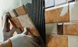 کاشی کار حرفه ای و کاشی چسبی غلامیاری