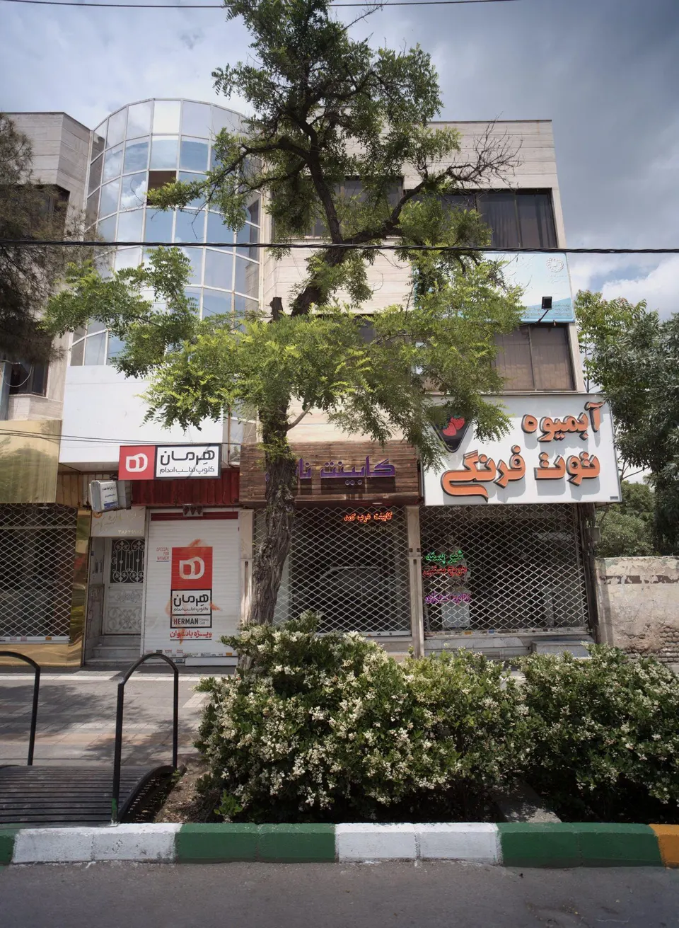 آبمیوه بستنی توت فرنگی