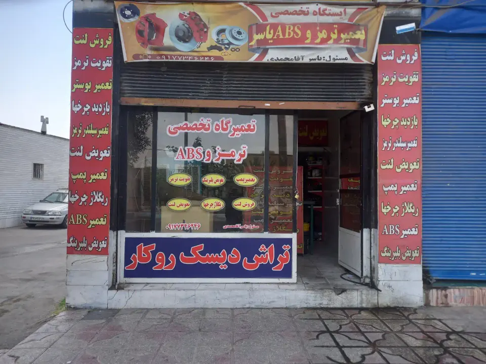 کلیه خدمات ترمز و abs