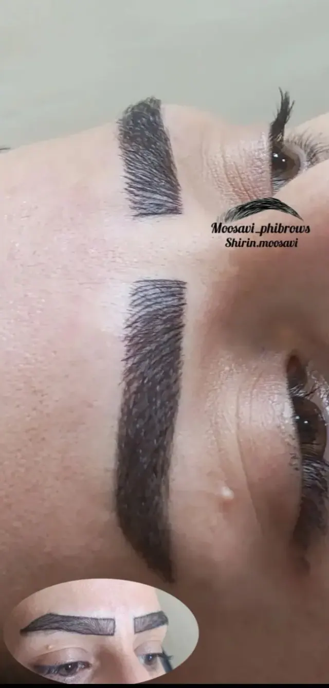 فیبروز ابرو شیرین موسوی