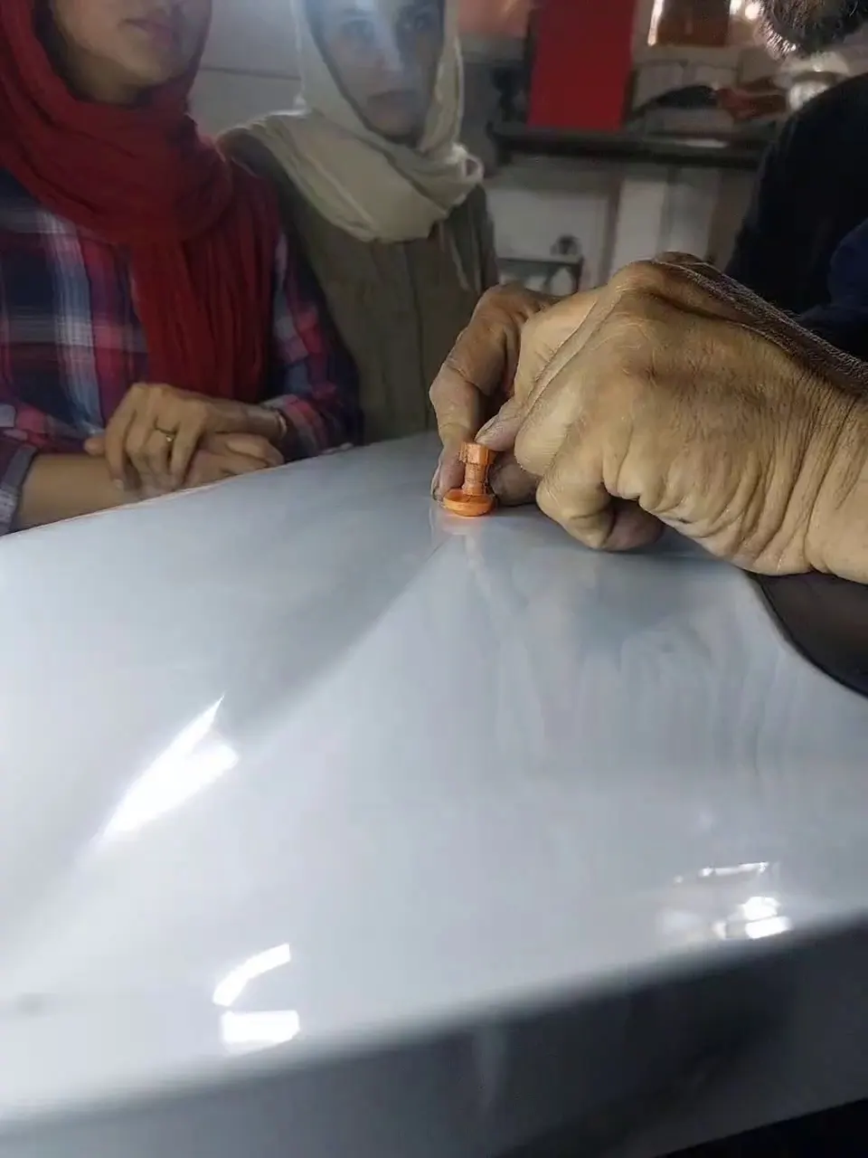 صافکاری pdr پنجه طلایی