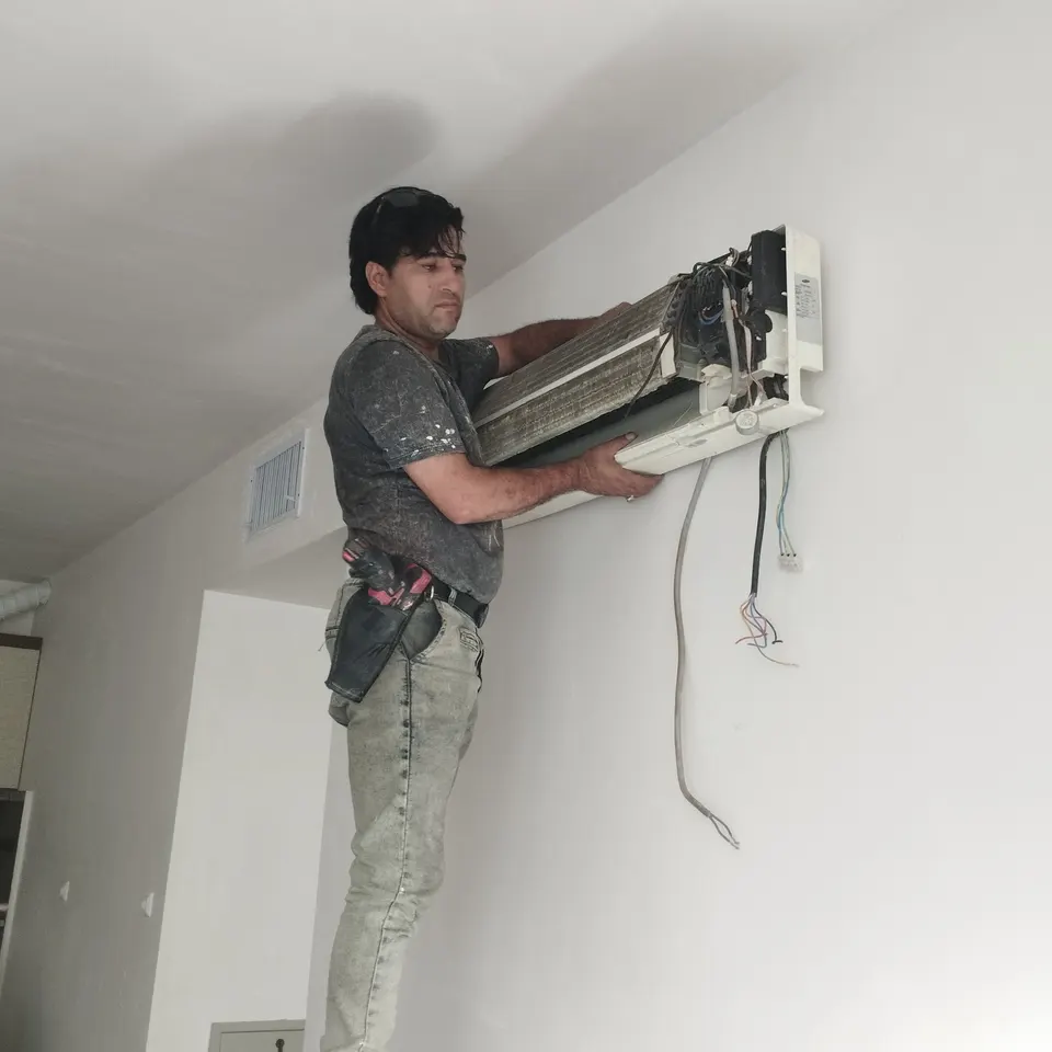 نصب وراه اندازی کولر گازی