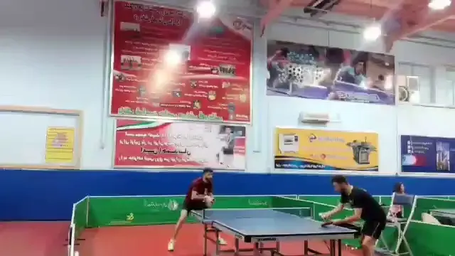 اموزش پینگ پنگ مظهر