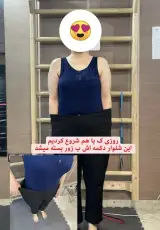 مربی حرفه ای بدنسازی درجه ۲ هانیه محبتی