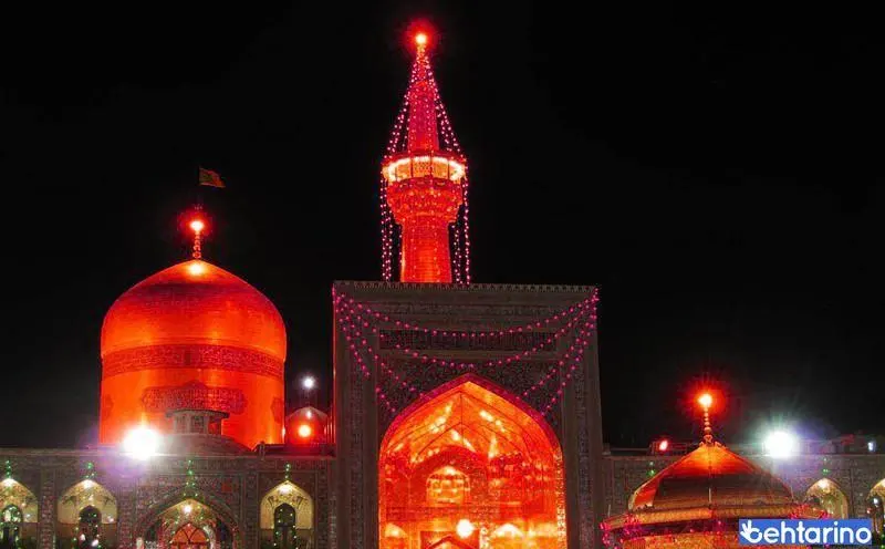 حرم امام رضا (شب گردی)