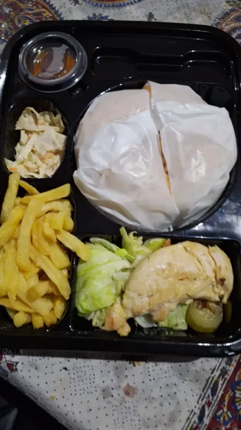 مرغ سوخاری کیلویی بال