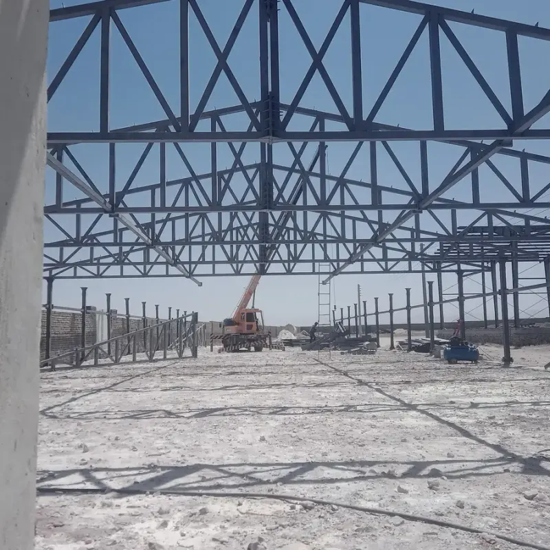 نصب و پوشش سوله باقری