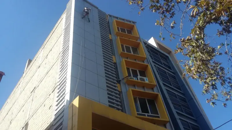 شستشوی نما نقاشی نما پیچ رول پلاک
