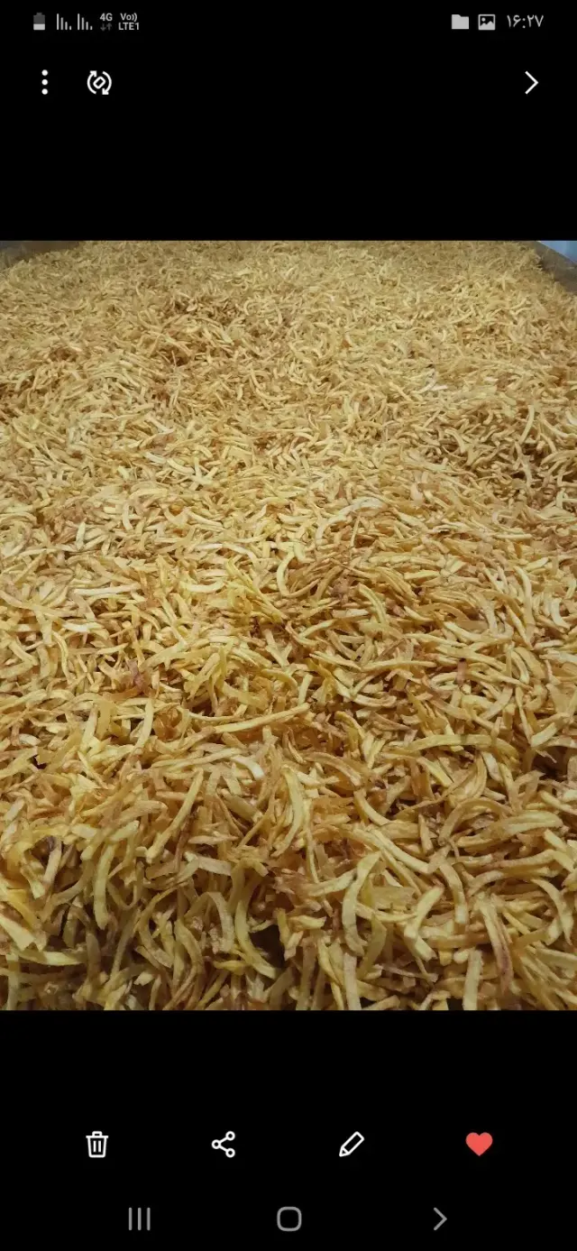 چیپس سنتی و خلال سیب زمینی