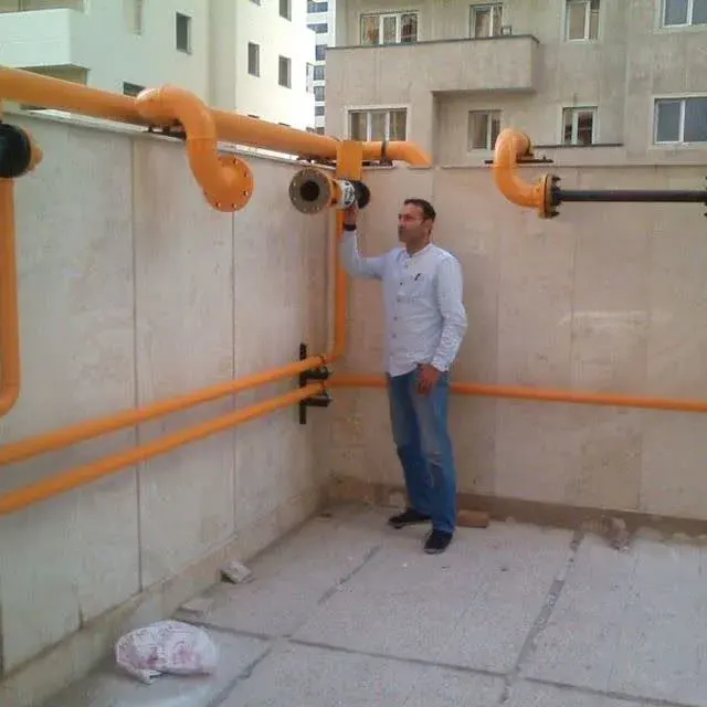 شرکت گرماصنعت شهر لوله کشی گاز با تایید