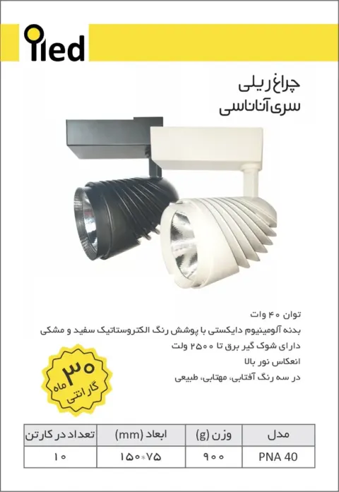 محصولات روشنایی