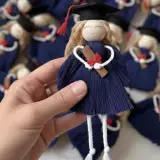 تولید عروسک مکرومه طرح و رنگ دلخواه پناه