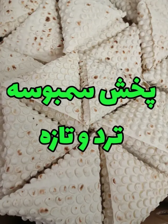 پخش عمده سمبوسه پیتزایی و سیب زمینی ترد