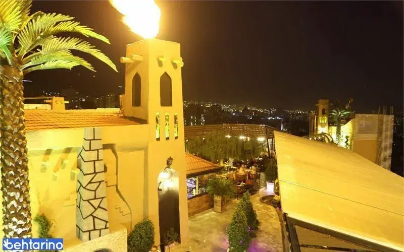 رستوران عربی دهکده