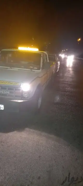 امداد خودرو نیسان جرثقیل یدک کش چرخگیر