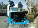 شارژ کولر کامیون . گازیخچال کامیون و وانت نیسان